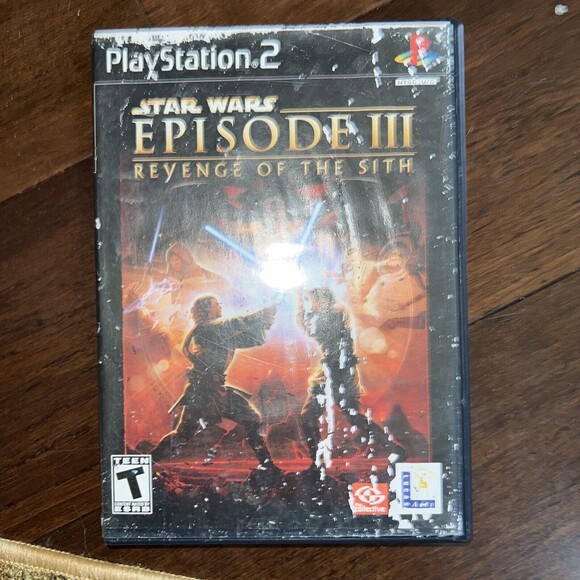 PS2 Star Wars Episode 3 Revenge Of The Sith Playstation 2 no manual - Picture 1 of 3